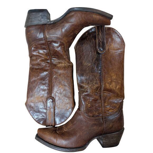 Idyllwind by Miranda Lambert Western Distressed Pointed Toe Cowgirl Boot - Picture 2 of 7